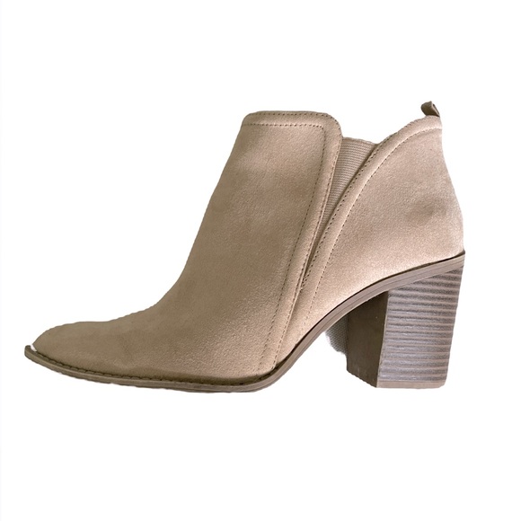 Faux Suede Ankle Boots - Picture 4 of 8